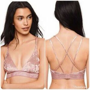 Pink Velvet Bralette by PINK Victoria's Secret